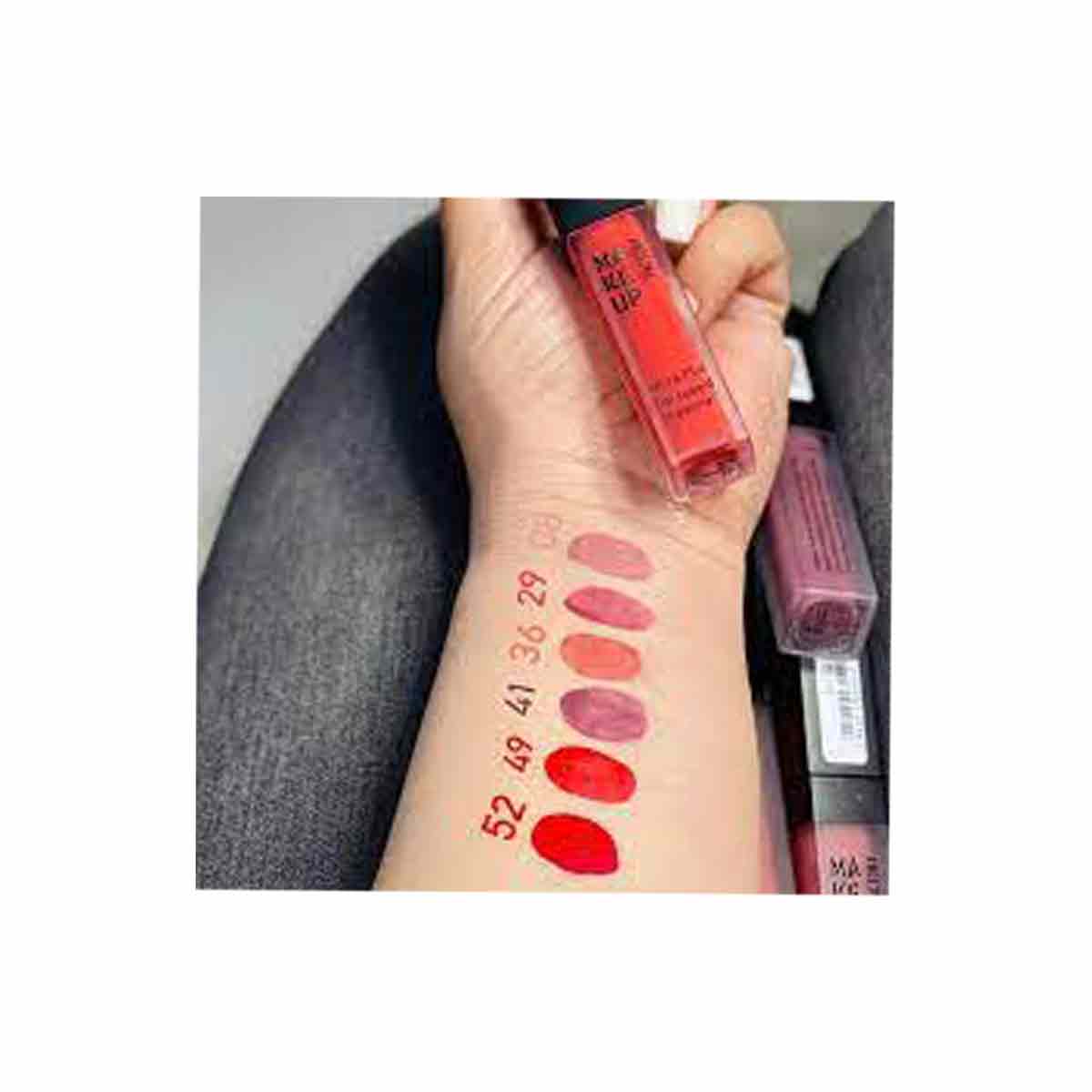 رژلب مایع فول مات و بادوام شماره 08 میکاپ فکتوری MAKEUP FACTORY مدل Ultra Mat Lip Liquid حجم 6 میل