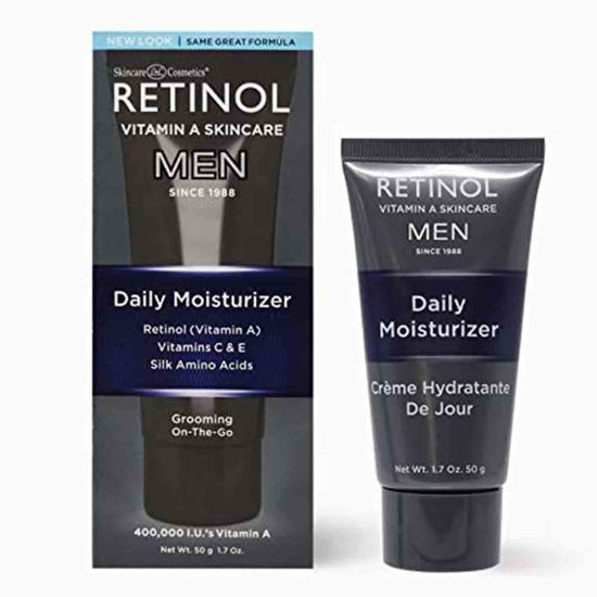 کرم مرطوب کننده چند کاره مردانه رتینول RETINOL مدل Daily Moisturizer وزن 50 گرم