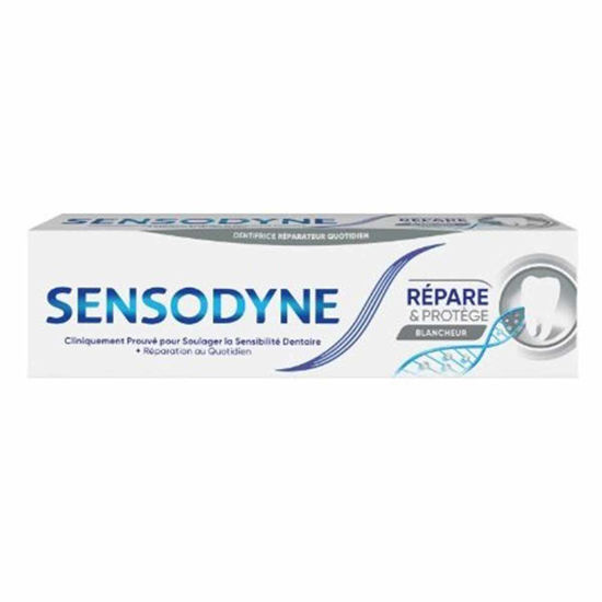 خمیردندان سنسوداین Sensodyne سری REPARE & PROTEGE مدل BLANCHEUR حجم 75 میل