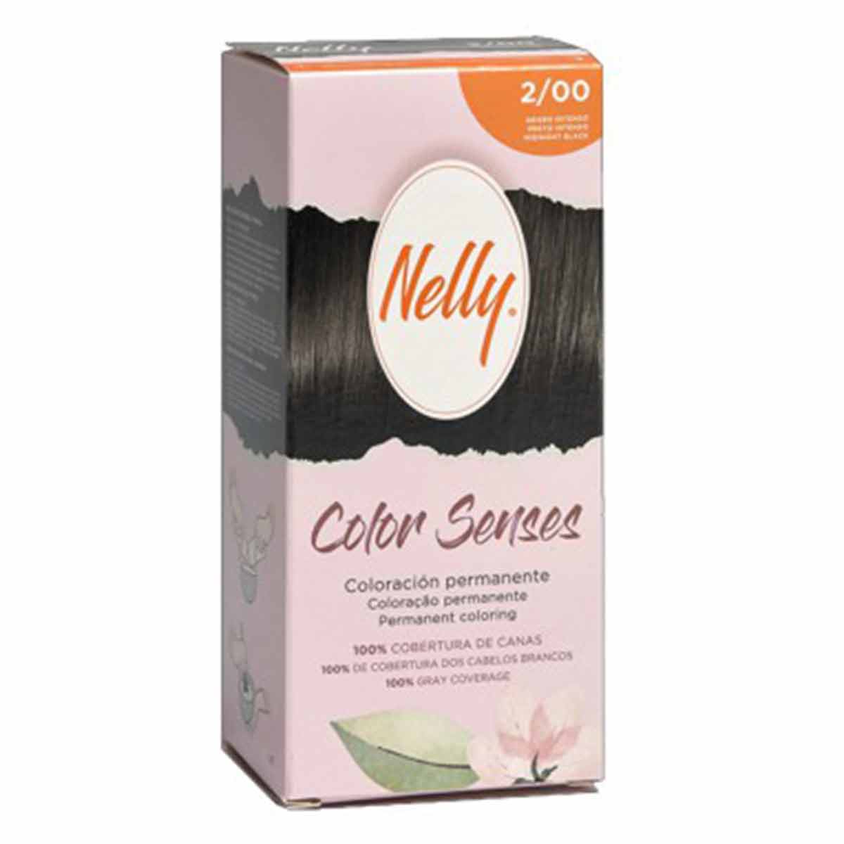 کیت رنگ مو کالرسنس نلی NELLY مدل COLOR SENSES شماره 2/00