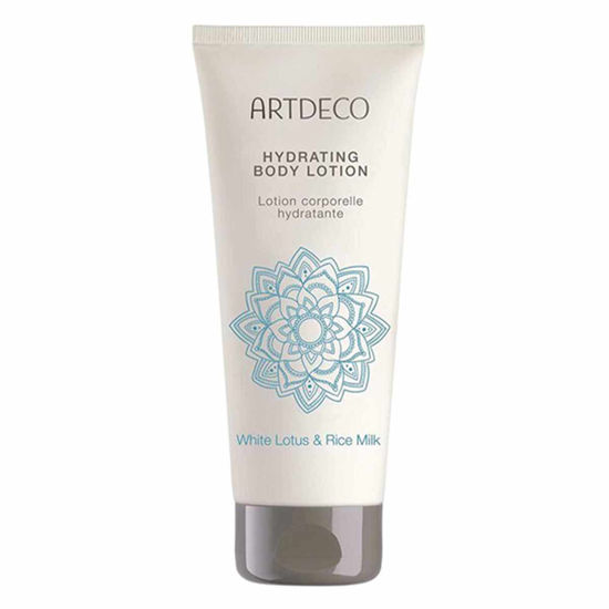 لوسیون بدن آبرسان آرت دکو ARTDECO مدل White Lotus & Rice Milk حجم 200 میل