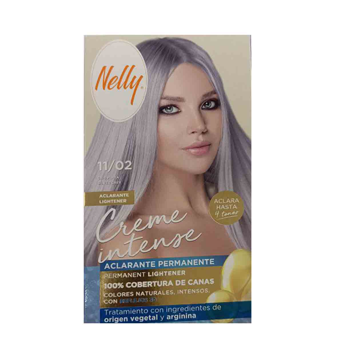 کیت رنگ مو نلی NELLY مدل Creme Intense شماره 11/02