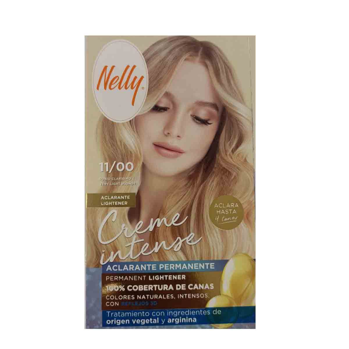 کیت رنگ مو نلی NELLY مدل Creme Intense شماره 11/00