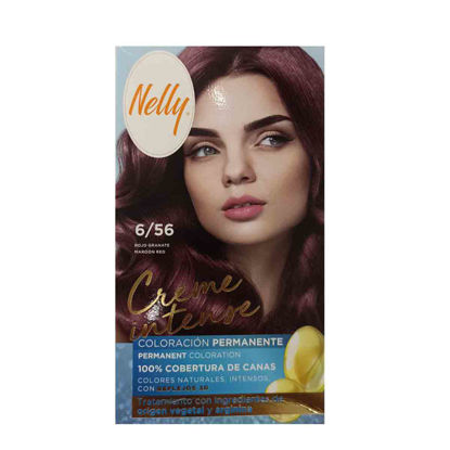 کیت رنگ مو نلی NELLY مدل Creme Intense شماره 6/56