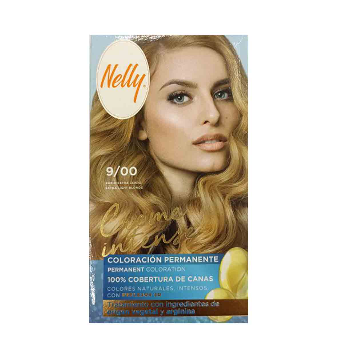 کیت رنگ مو نلی NELLY مدل Creme Intense شماره 9/00