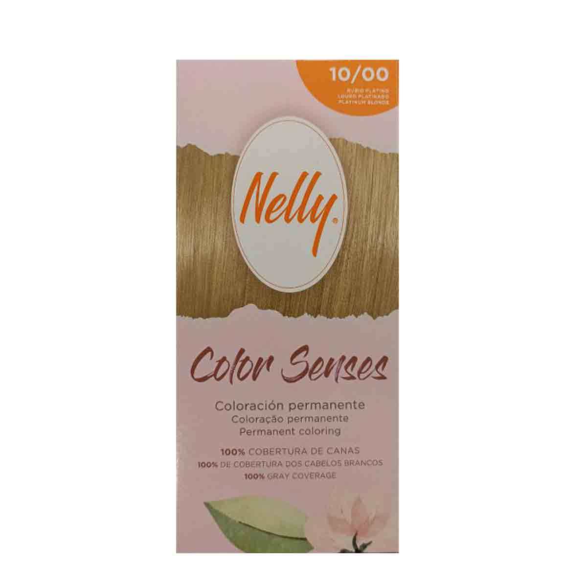 کیت رنگ مو کالرسنس نلی NELLY مدل COLOR SENSES شماره 10/00