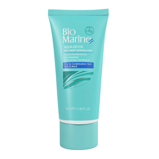 کرم آبرسان و مرطوب کننده بایومارین Bio Marine مناسب پوست های چرب و جوش دار حجم 50 میل