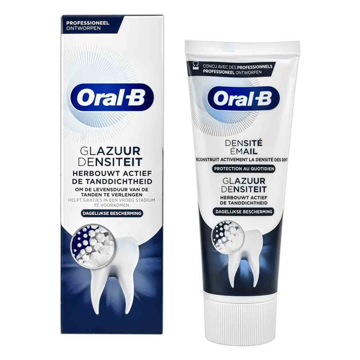 خمیر دندان اورال بی Oral b مدل DENSITE EMAIL حجم 75 میل